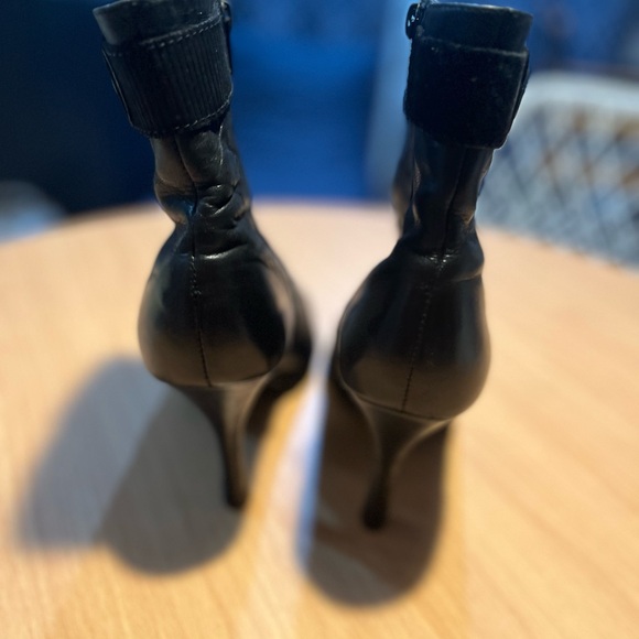 ESPRIT Black High-Heeled Booties - Picture 6 of 14